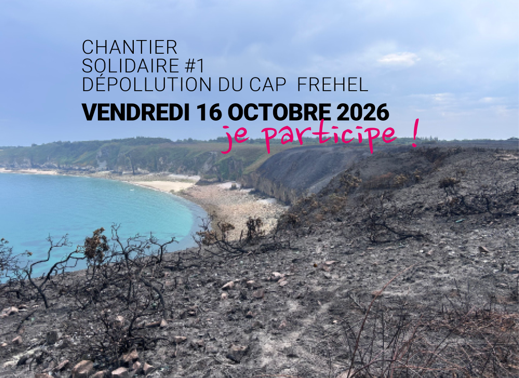 Chantier de dépollution du Cap Fréhel – Vendredi 16 octobre 2026 matin